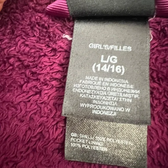 The North Face Girls Full-Zip Osolita Jacket Large 14/16 - Picture 6 of 7